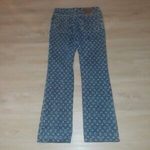 Vintage Louis Vuitton monogram logo denim jeans size 38--guaranteed authentic